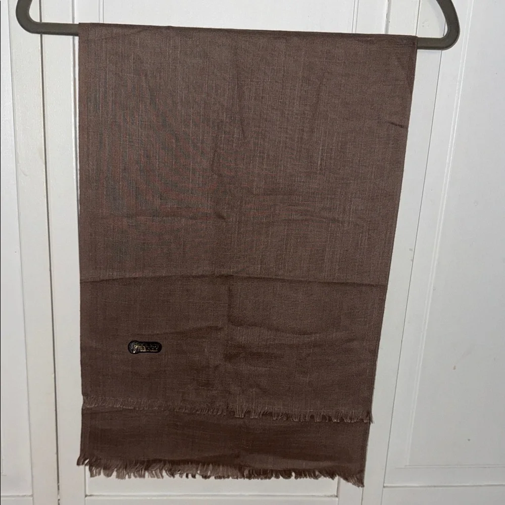 Brown Lightweight Women's Scarf - Brand Unspecified